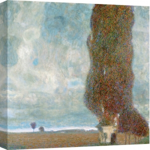 Cuadro en canvas. Gustav Klimt, Los grandes álamos