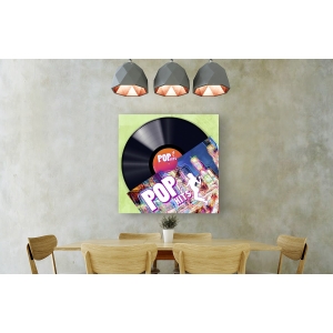 Musik-Leinwandbilder. Steven Hill, Vinyl Club, Pop