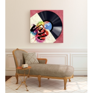 Cuadros musicales en canvas. Steven Hill, Vinyl Club, Jazz
