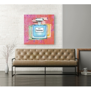 Wall art print and canvas. Michelle Clair, Pour Femmes III
