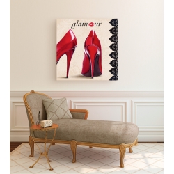 Wall art print and canvas. Michelle Clair, Glamour