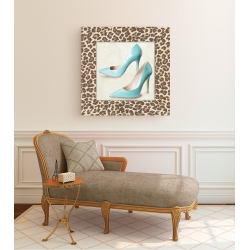 Wall art print and canvas. Michelle Clair, Animalier II