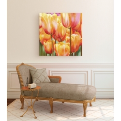Wall art print and canvas. Luca Villa, Spring Tulips II