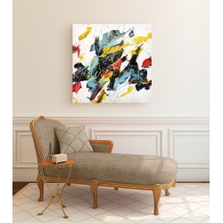 Cuadro abstracto moderno en canvas. Bob Ferri, Caprice II