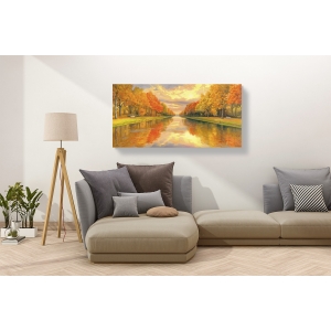 Wall art print and canvas. Adriano Galasso, Water boulevard