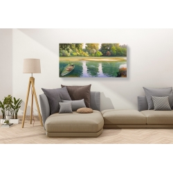 Wall art print and canvas. Adriano Galasso, The river bend