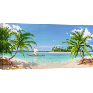 Wall art print and canvas. Adriano Galasso, Tropical