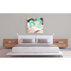 Cuadro abstracto moderno en canvas. Haru Ikeda, Youth Reinvented II