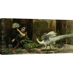 Wall art print and canvas. Georges Clairin, A Japanese Woman