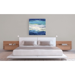 Wall art print and canvas. Lucas, Flying Over the Sea I