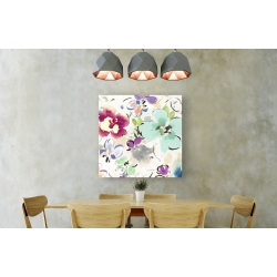 Wall art print and canvas. Kelly Parr, Floral Funk II