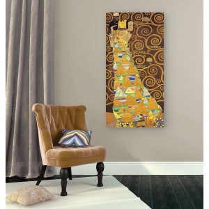 Cuadro en canvas. Gustav Klimt, El árbol de la Vida (Brown Variation) I