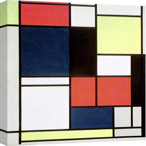 Leinwandbilder. Piet Mondrian, Tableau II