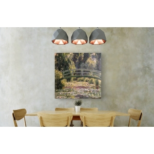 Cuadro en canvas. Claude Monet, La Pasarela Japonesa, Giverny
