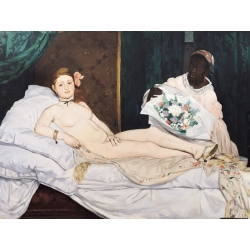 Cuadro en canvas. Edouard Manet, Olympia