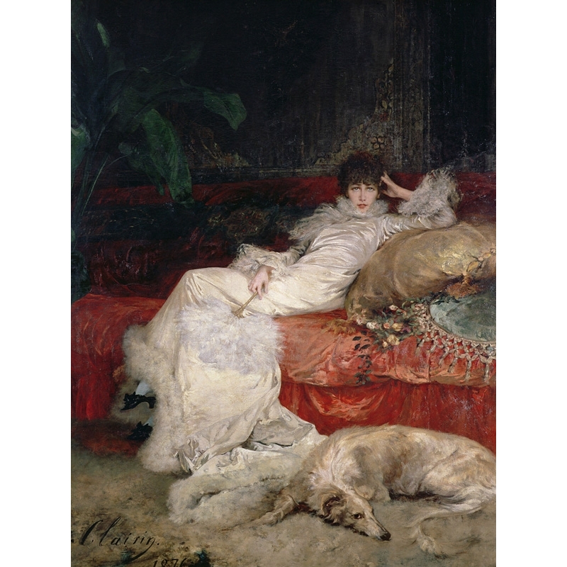Cuadro en canvas. Georges Clairin, Sarah Bernhardt