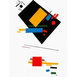Cuadro abstracto en canvas. Kasimir Malevich, Suprematism