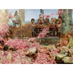 Wall art print and canvas. Lawrence Alma-Tadema, The Roses of Heliogabalus