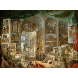 Giovanni Paolo Panini, Galería de cuadros con vistas de la Roma Antigua