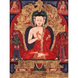 Leinwandbilder Japanische Kunst. Anonym, Buddha Vairocana