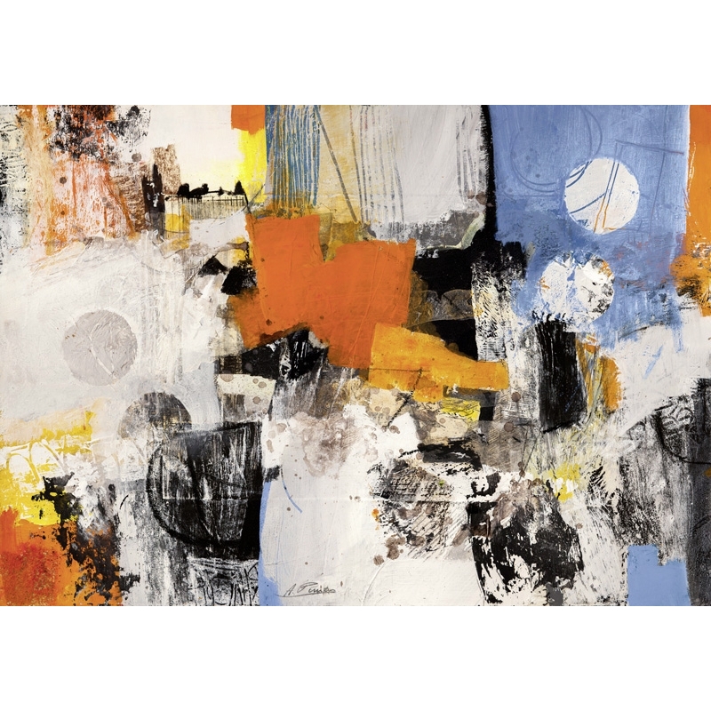Cuadro abstracto moderno en canvas. Arthur Pima, Youth