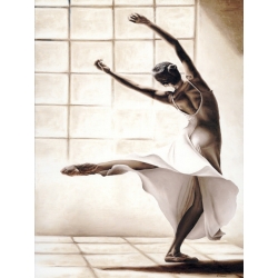 Cuadro bailarinas en canvas. Richard Young, Dance Finesse