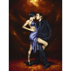 Tableau sur toile. Richard Young, Held in Tango