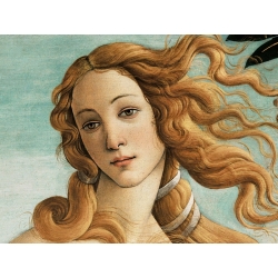 Quadro, stampa su tela. Sandro Botticelli, Nascita di Venere (dettaglio)