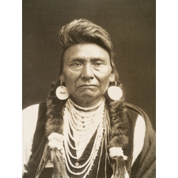 Leinwandbilder. Anonym, Indianer - Chief Joseph, Nez Perce, 1900