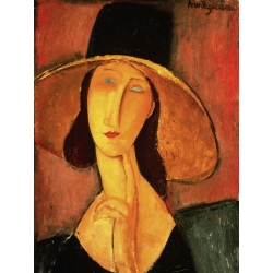 Cuadro en canvas. Amedeo Modigliani, Retrato de Jeanne Hebuterne