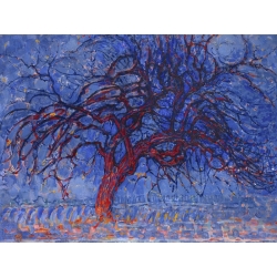 Leinwandbilder. Piet Mondrian, Der Rote Baum