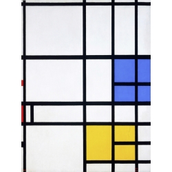 Wall art print and canvas. Piet Mondrian, Composition London
