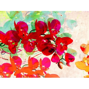 Leinwanddruck mit modernen Blumen. Kelly Parr, Orchidreams