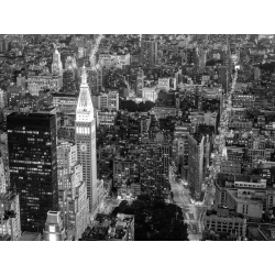 Wall art print and canvas. Setboun, Aerial view of Manhattan, New York