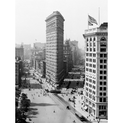 Tableau sur toile. Anonyme, The Flatiron Building, New York