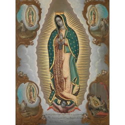 Cuadros religiosos en canvas. La Virgen de Guadalupe