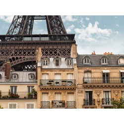 Leinwandbilder. Pariser Architektur