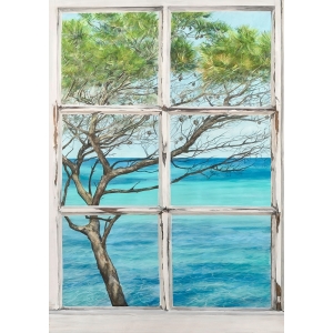 Cuadros ventana en canvas. Remy Dellal, Mediterranée I