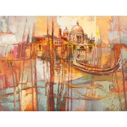 Cuadro en canvas. Florio, Colores de Venecia