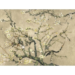 Cuadro en canvas. Van Gogh Deco – Almendro en flor (beige variation)