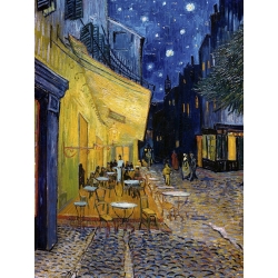 Cuadro en canvas. Vincent van Gogh, Terraza de café por la noche