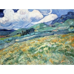 Cuadro en canvas. Vincent van Gogh, Paisaje de Saint-Remy