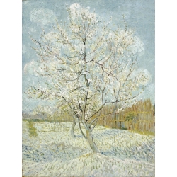 Wall art print and canvas. Vincent van Gogh, The Pink Peach Tree