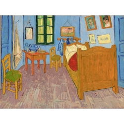 Wall art print and canvas. Vincent van Gogh, Van Gogh's Bedroom at Arles