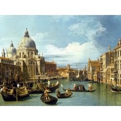 Leinwandbilder. Canaletto, Der Eingang zum Canal Grande, Venedig