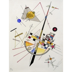 Tableau sur toile. Wassily Kandinsky, Delicate Tension