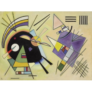Tableau sur toile. Wassily Kandinsky, Nero e viola