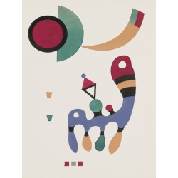 Wall art print and canvas. Wassily Kandinsky, 11 tableaux et 7 poèmes