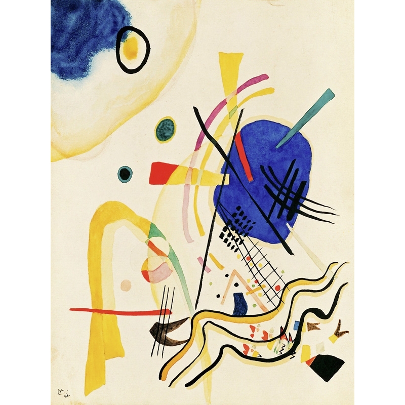 Tableau sur toile. Wassily Kandinsky, Untitled