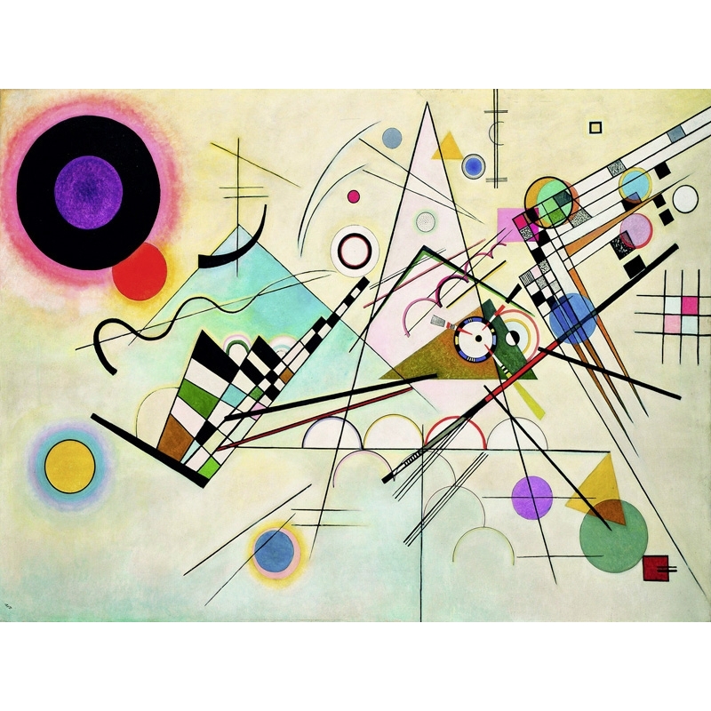 Leinwandbilder. Wassily Kandinsky, Composition VIII